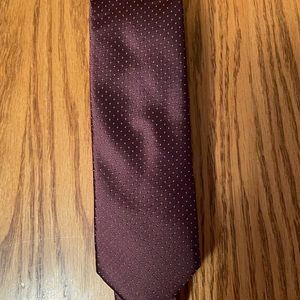sfera men burgundy tie
